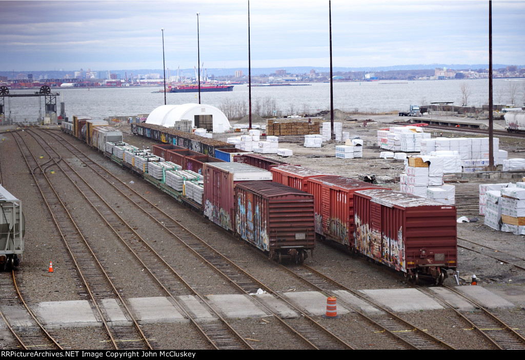 Northern yard tracks